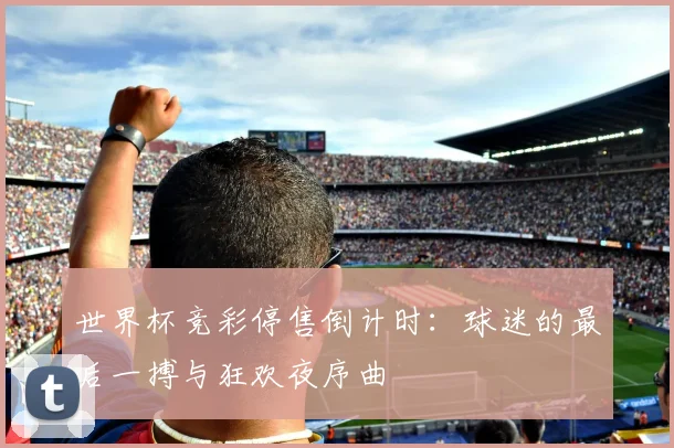 世界杯竞彩停售倒计时：球迷的最后一搏与狂欢夜序曲
